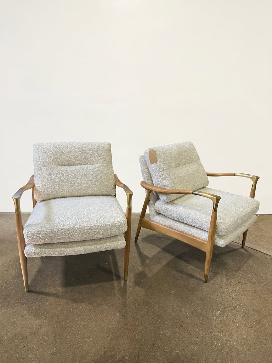 Theodore Arm Chair Boucle - Image 1