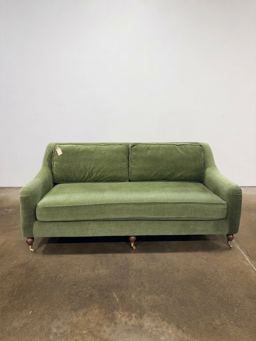 Alexander 2-Seat Sofa - Olive - Image 1