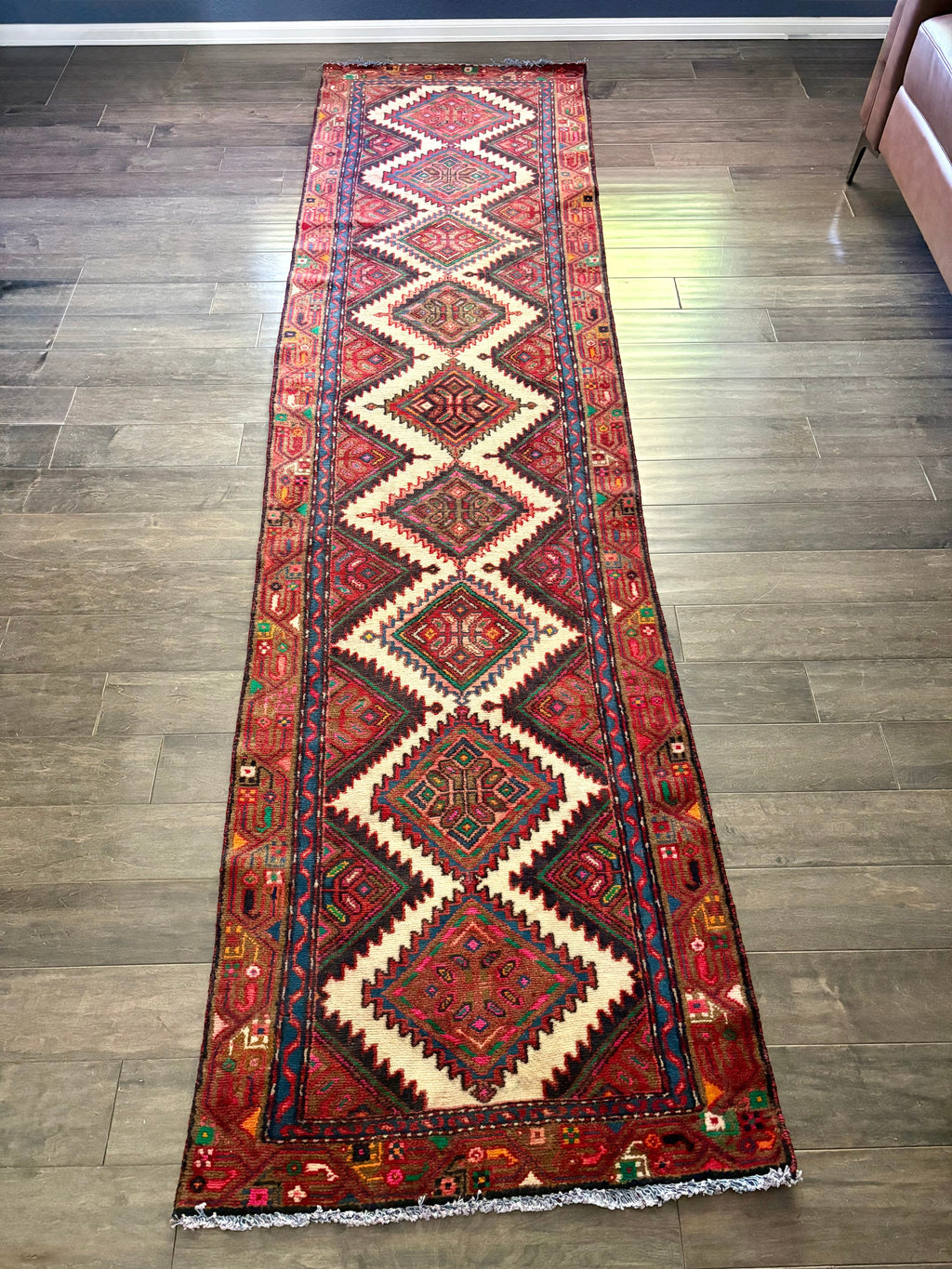 Golden Gal Rugs: Vintage Rug #264 - 9’10” x 2’7.5” - Image 6