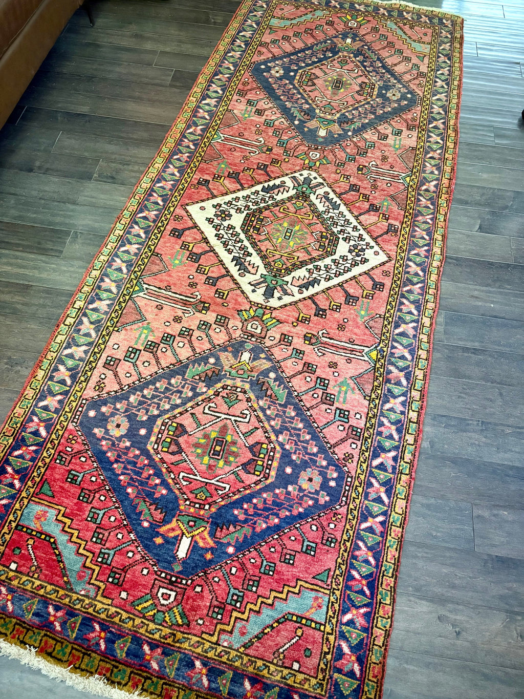 Golden Gal Rugs: Vintage Rug #265 - 10’3” x 3’9.5” - Image 6