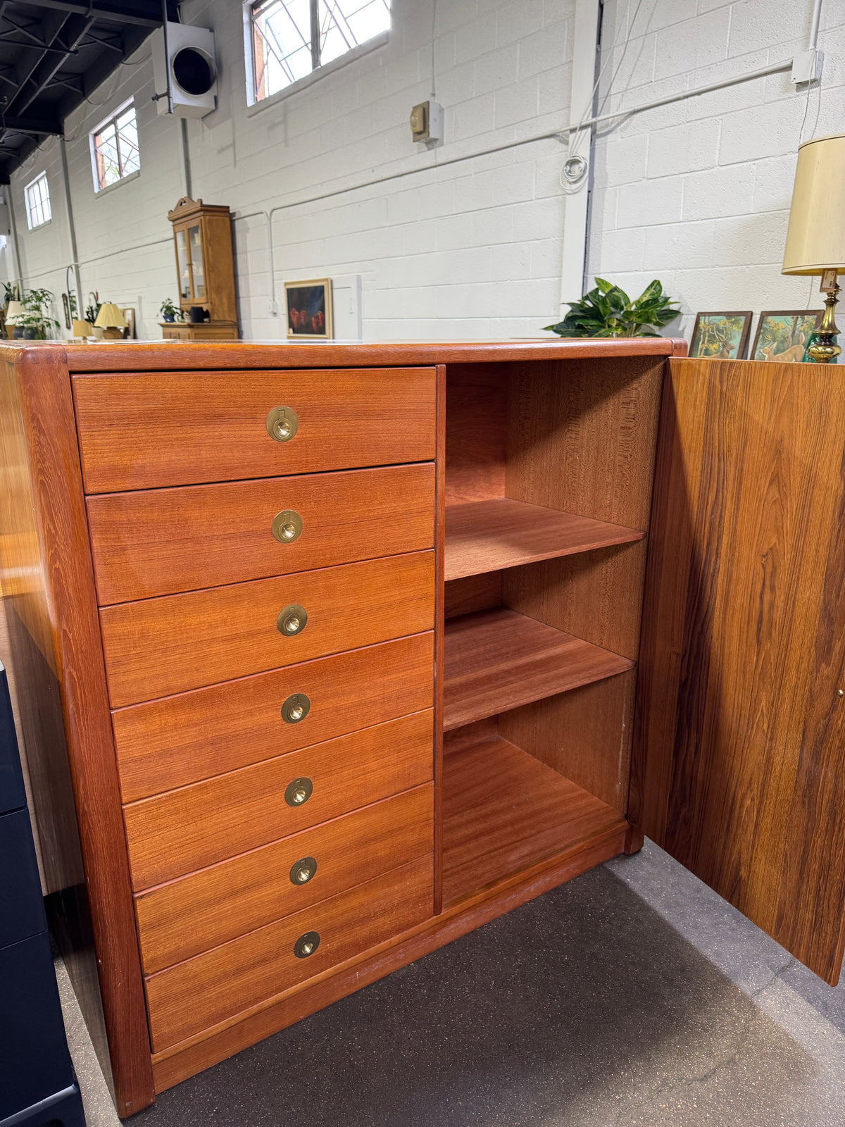 Teak Gentleman's Chest - Image 3