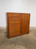 Teak Gentleman's Chest - Image 1