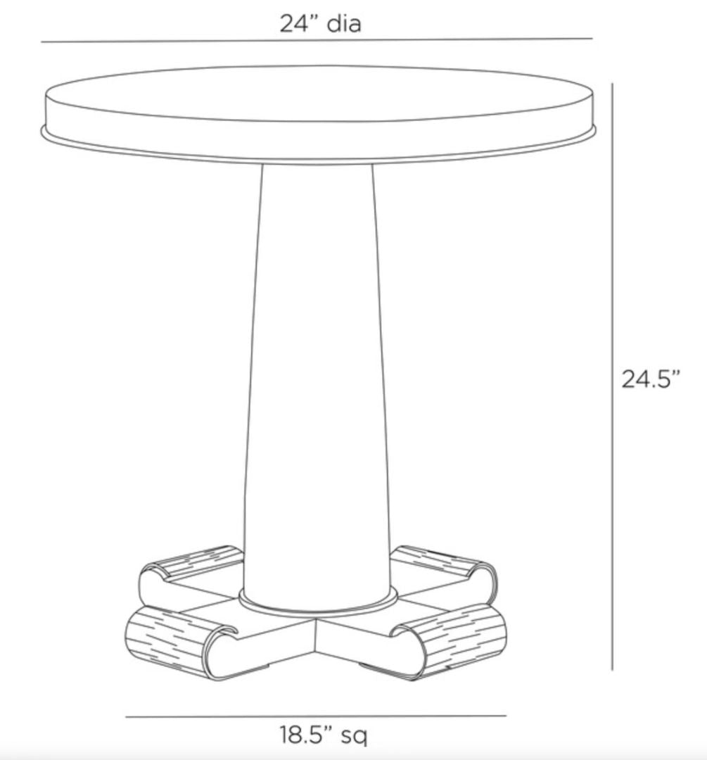 Arteriors Hurst End Table