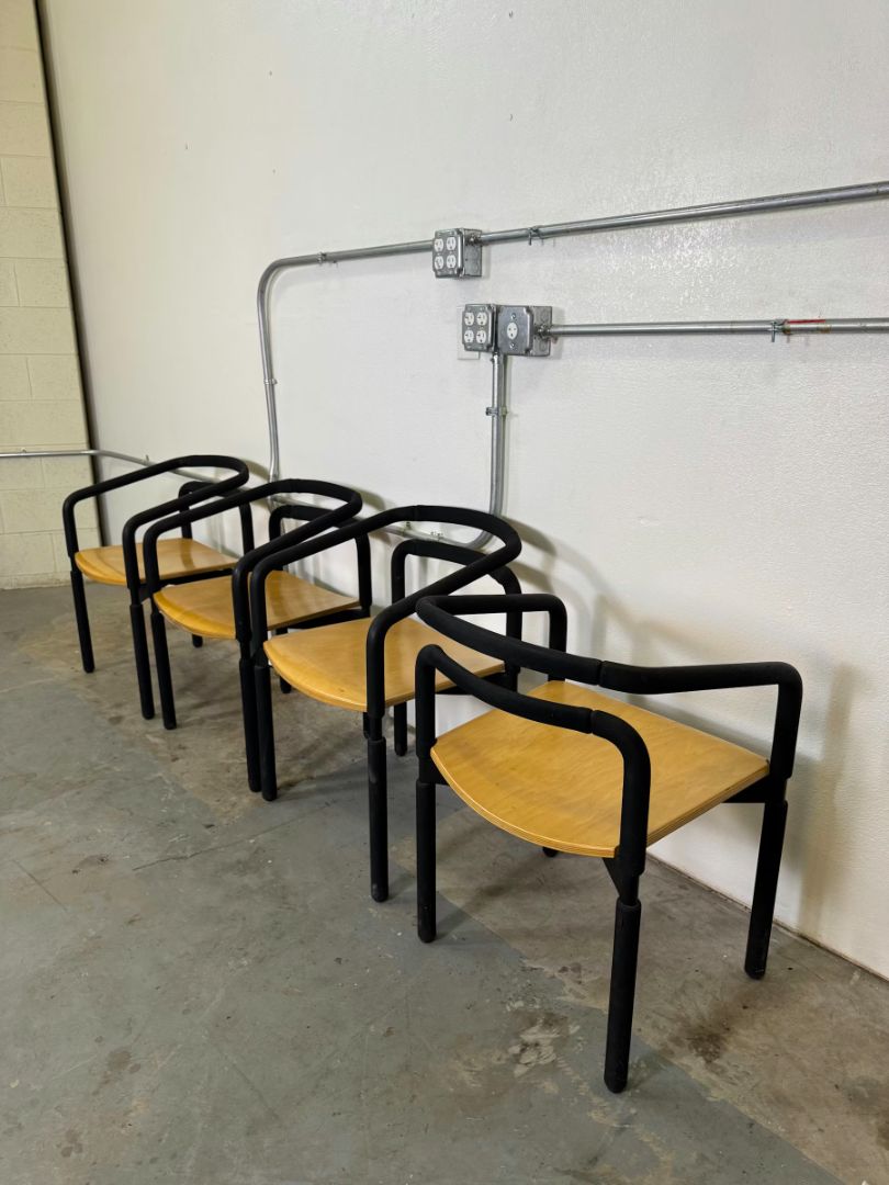 90s Metropolitan Rubber Chair by Brian Kane