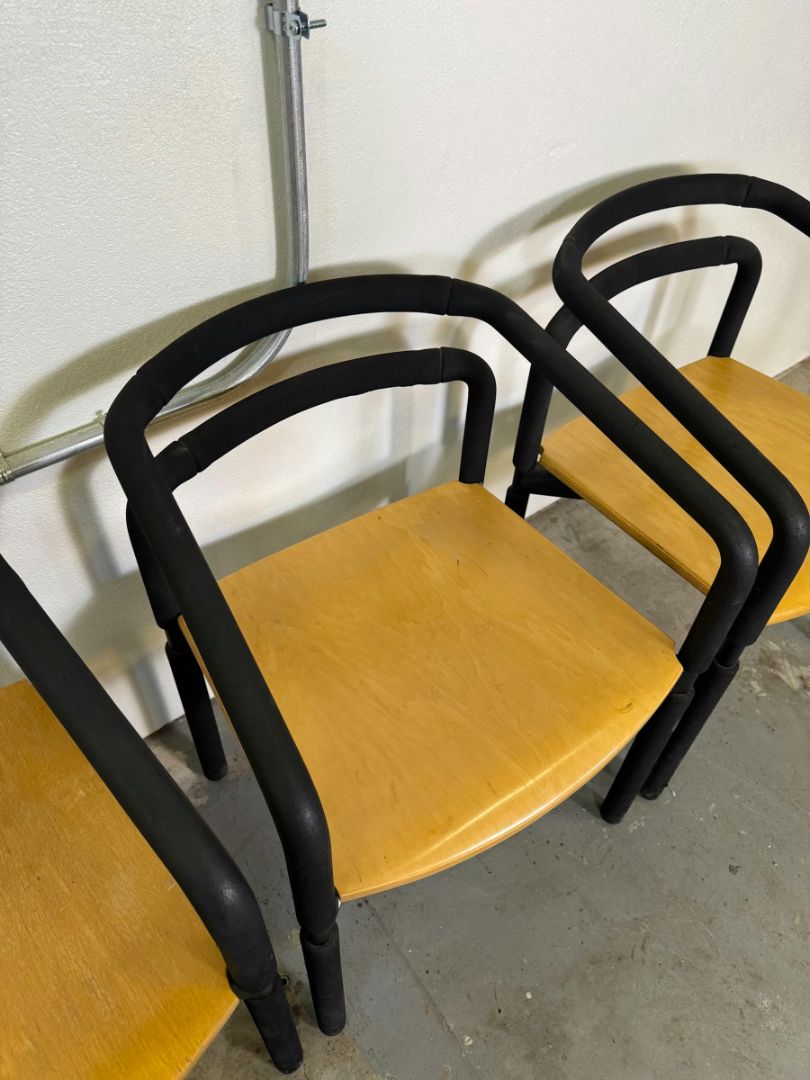 90s Metropolitan Rubber Chair by Brian Kane