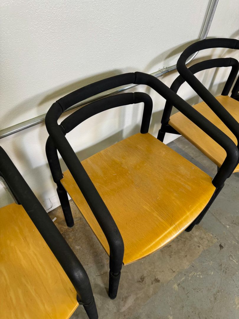 90s Metropolitan Rubber Chair by Brian Kane