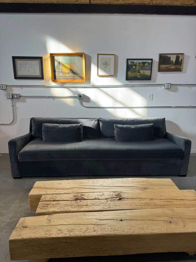 Restoration Hardware Belgian 108" Slope Sofa