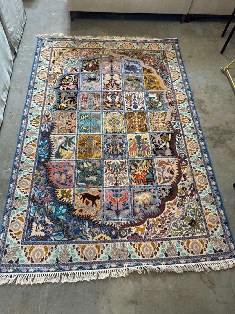 120"x81" Moroccan Wool Rug