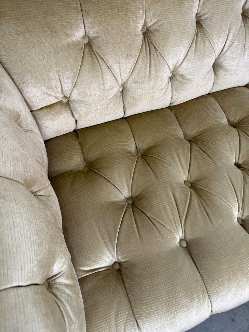 Vintage Custom Burlwood Sofa