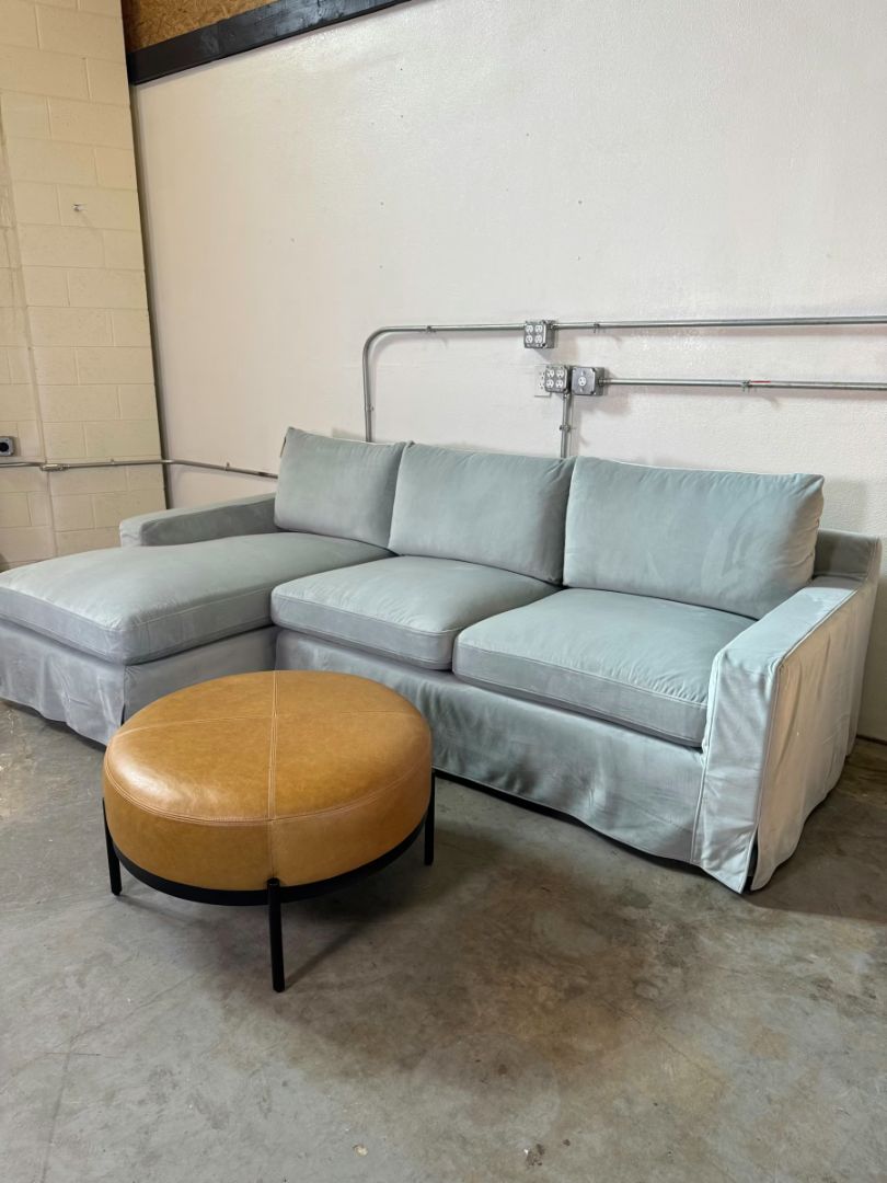 Interior Define Sloan Slipcovered Chaise 015