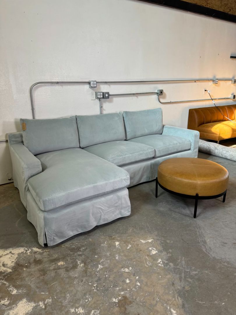 Interior Define Sloan Slipcovered Chaise 015