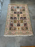 106"x67" Moroccan Wool Rug