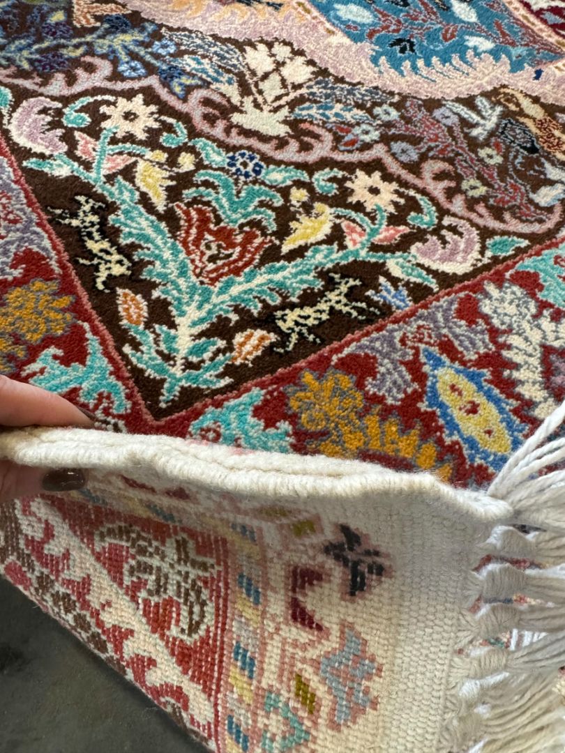 80"x128" Moroccan Wool Rug