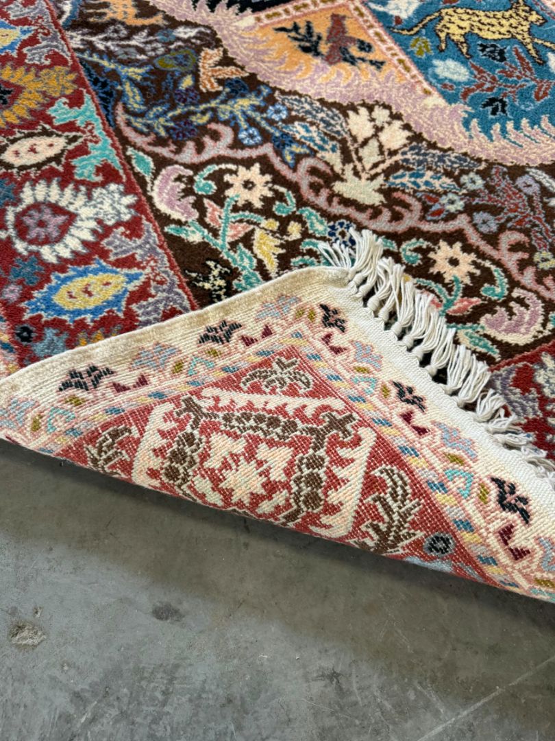 80"x128" Moroccan Wool Rug