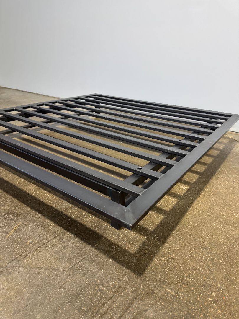 Room & Board Steel Platform Bed – King Size