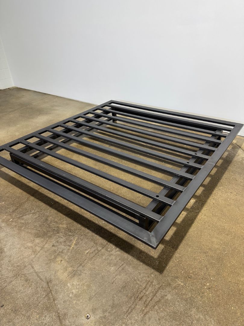 Room & Board Steel Platform Bed – King Size