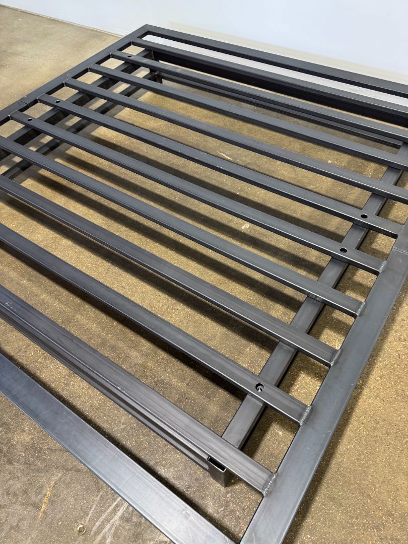 Room & Board Steel Platform Bed – King Size