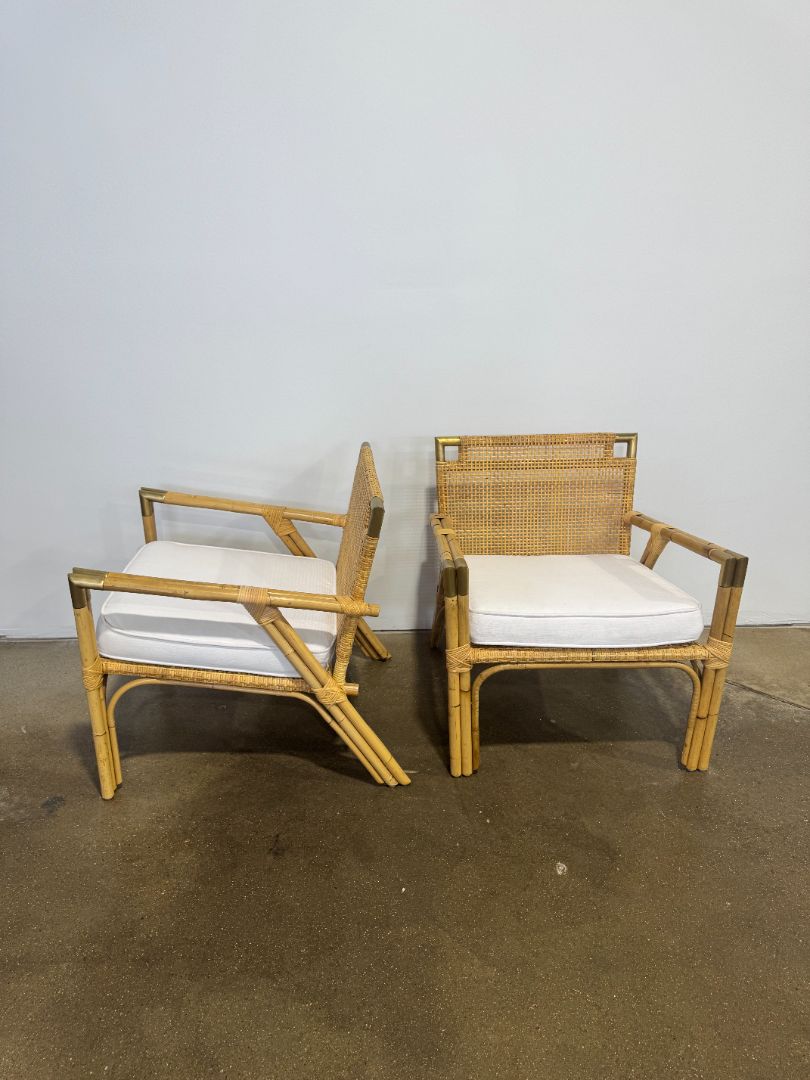 Serena and Lily Mattituck Rattan Armchair
