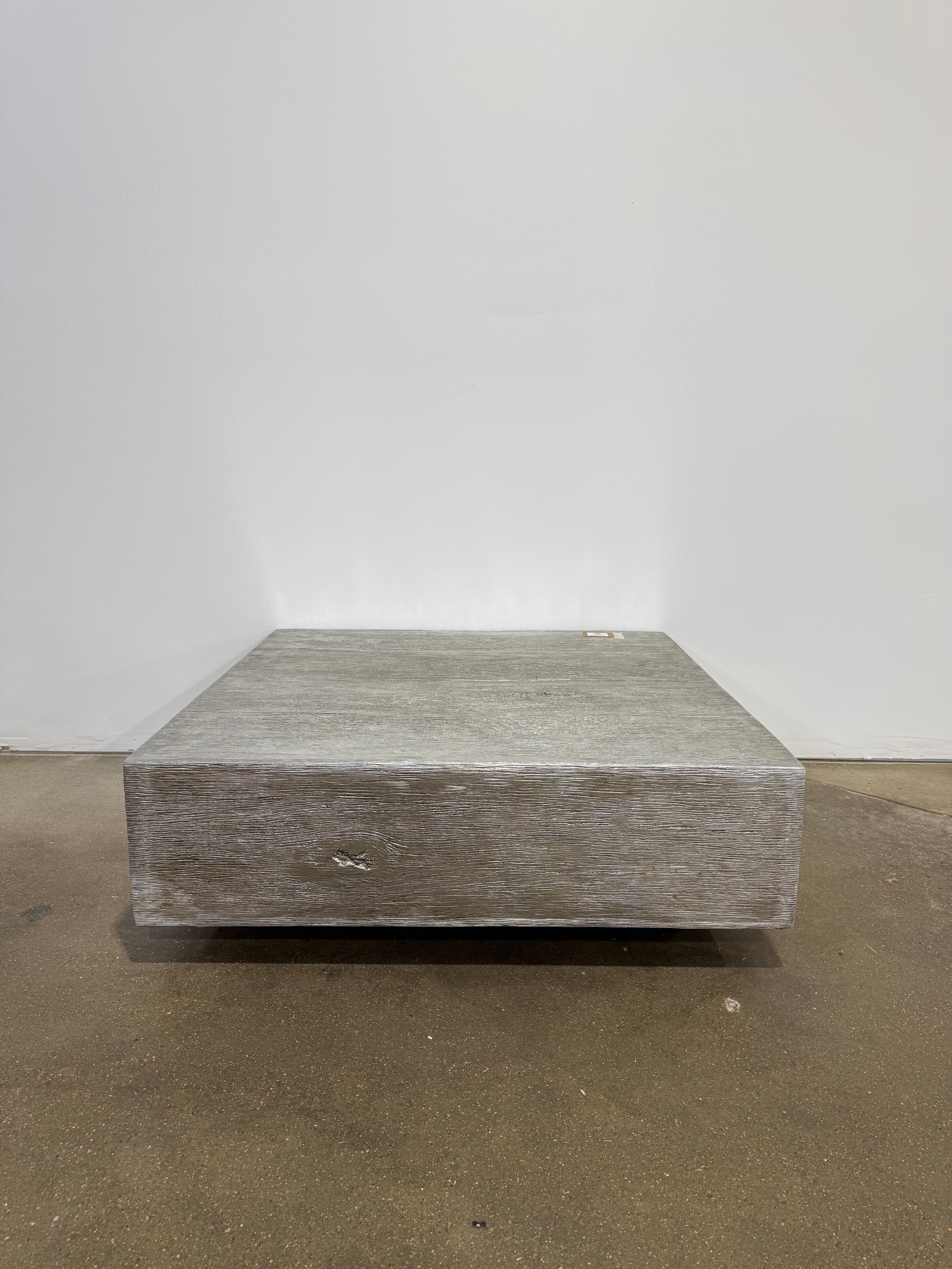 Z Gallerie Timber Coffee Table