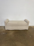 Community Manufacturing Baylin Waterfall Slipcover Bench