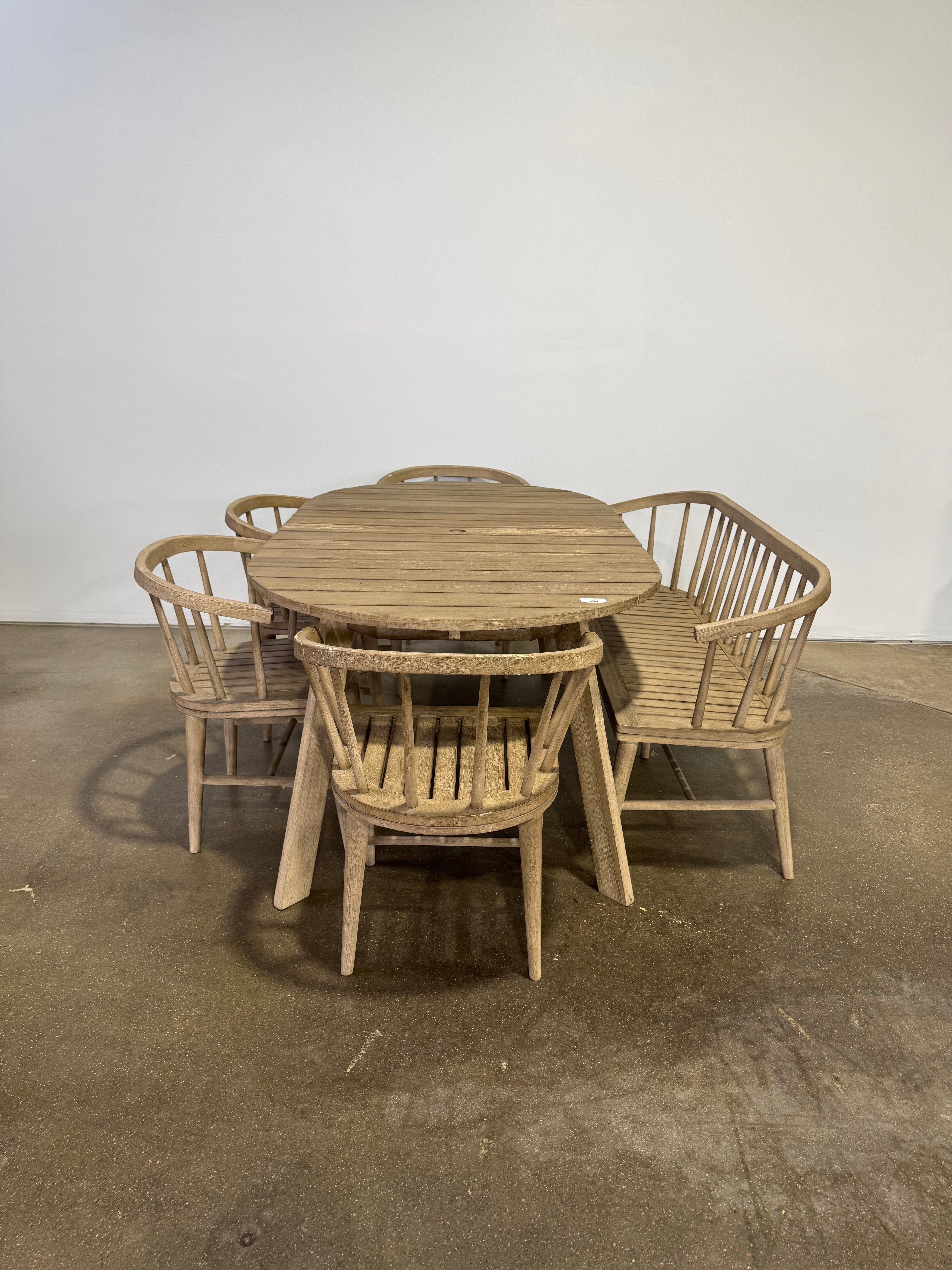 West Elm Dexter Outdoor Dining Set