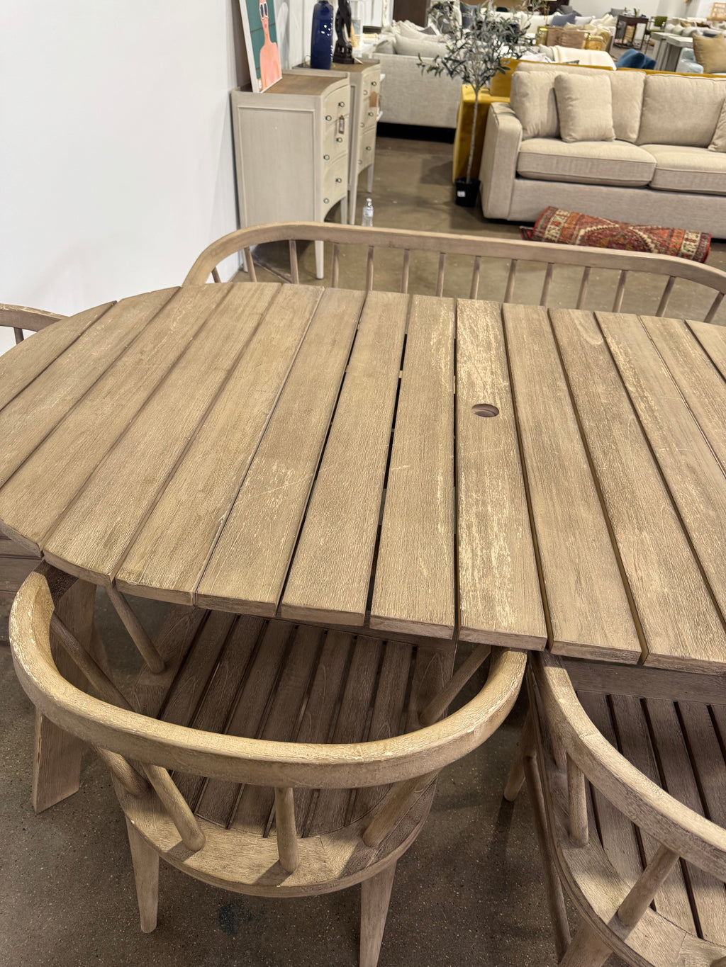 West Elm Dexter Outdoor Dining Set