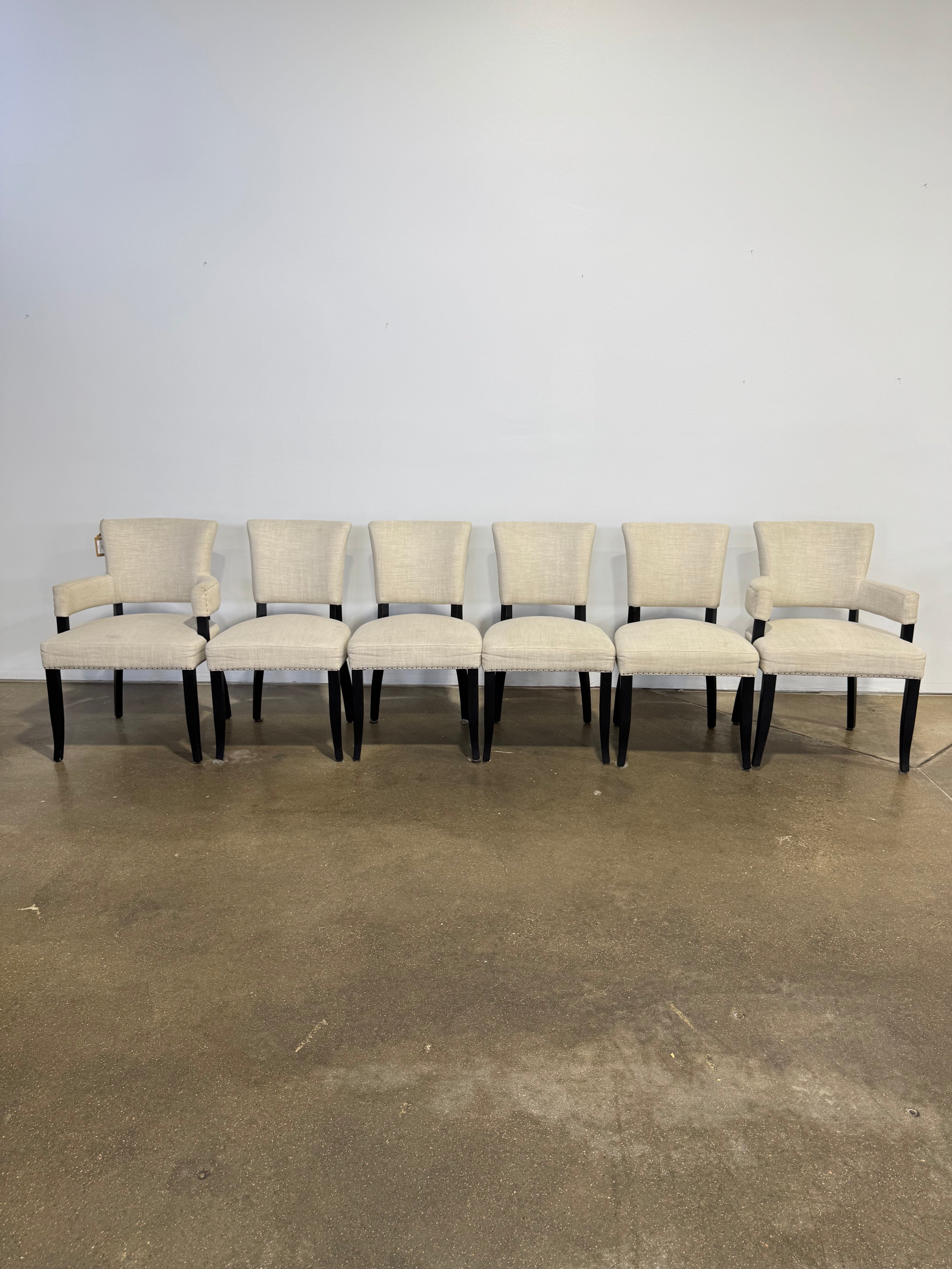 Arhaus Fallyn Dining Chairs (set of 6)