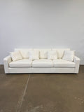 Interior Define James 3 Seat Sofa - White