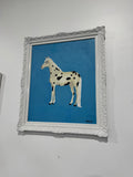 by Monserrat Celaya Blue Horse