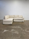 Interior Define Sloan Bumper Sectional - Off White