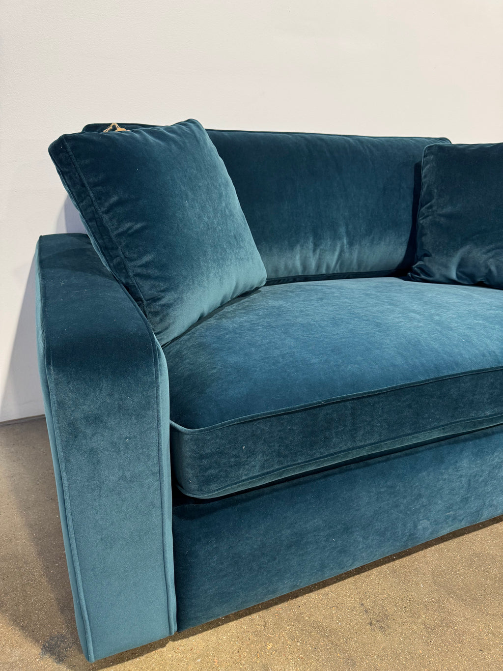 Interior Define James Twin Sleeper Sofa - Teal