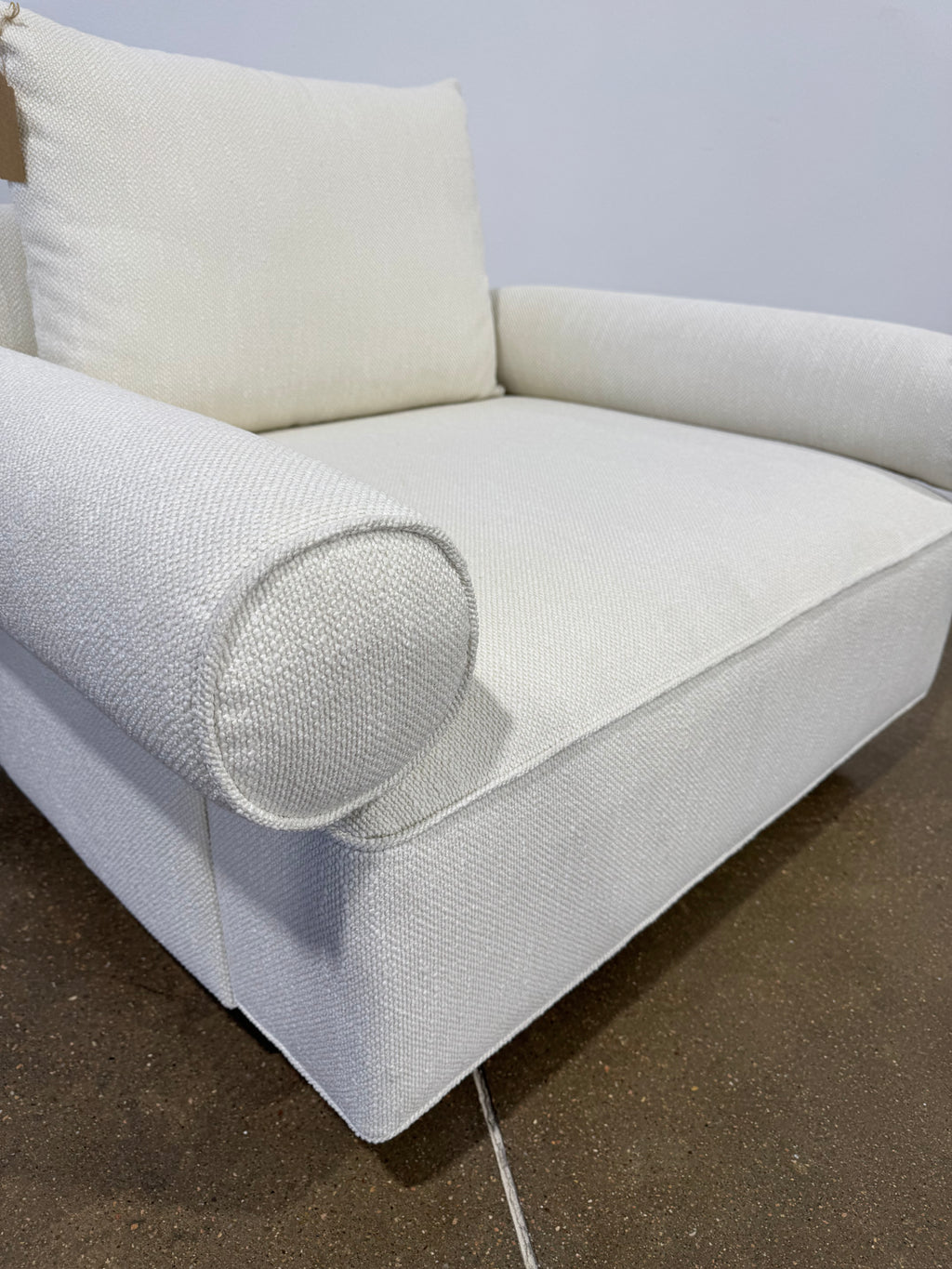 Moe's Rosello Arm Chair White