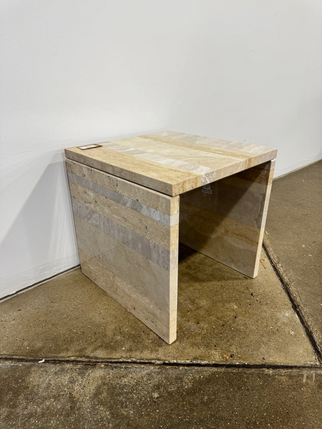 Moe's Rosa Accent Table Mixed Marble