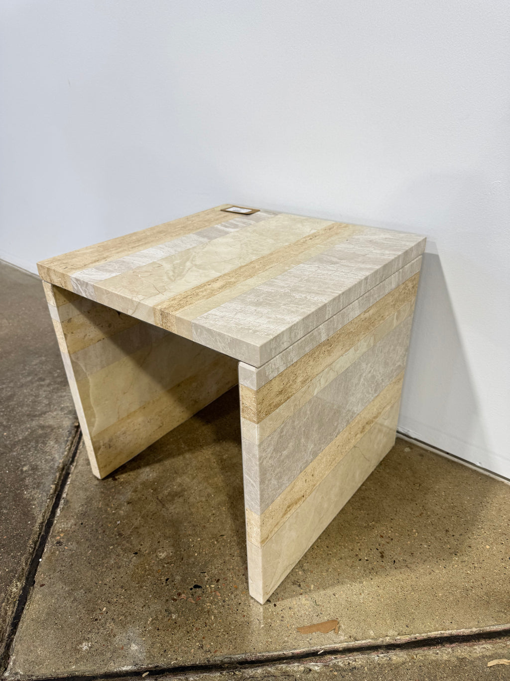 Moe's Rosa Accent Table Mixed Marble