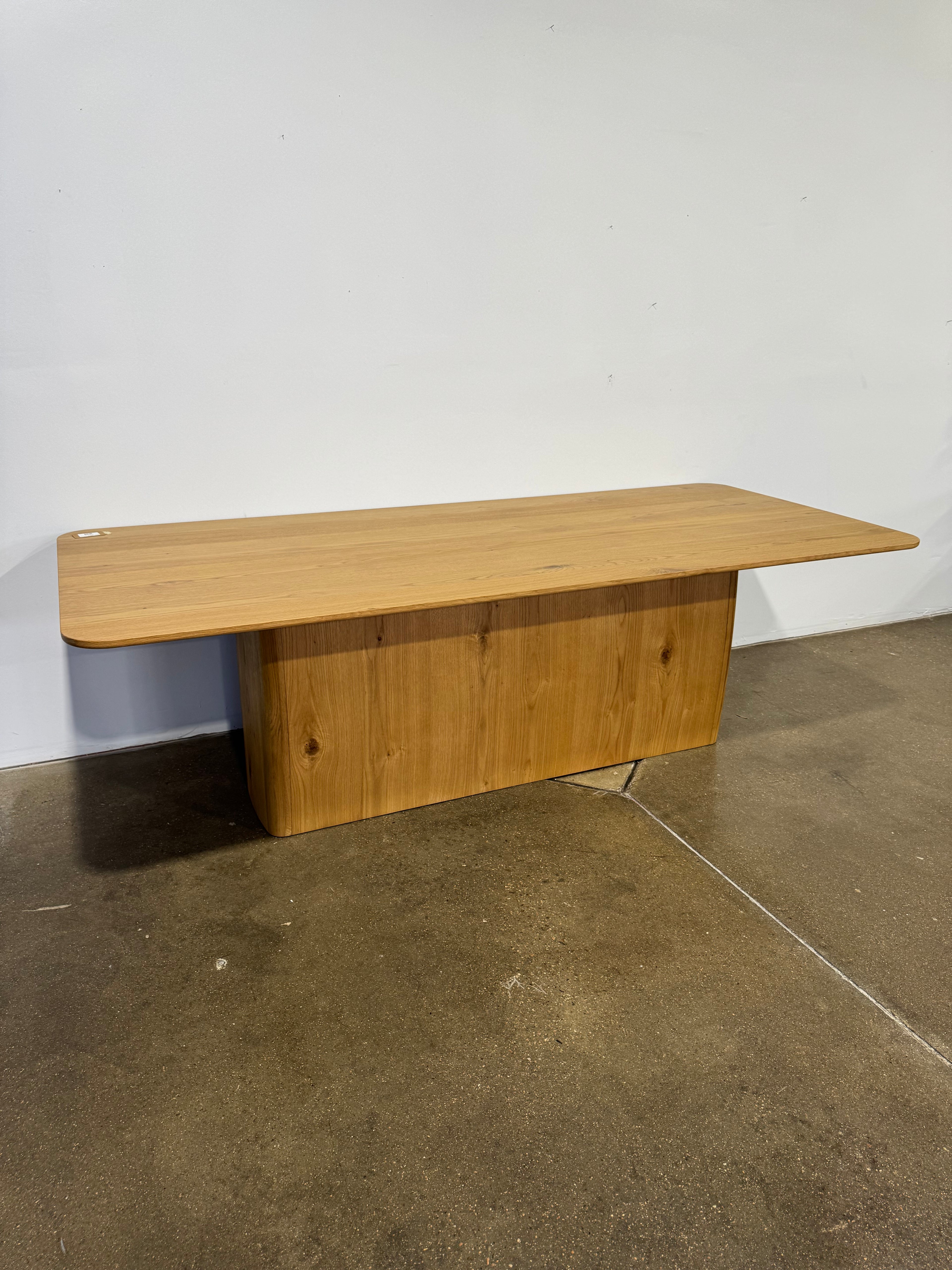 Moe's Winston Dining Table Rustic Oak