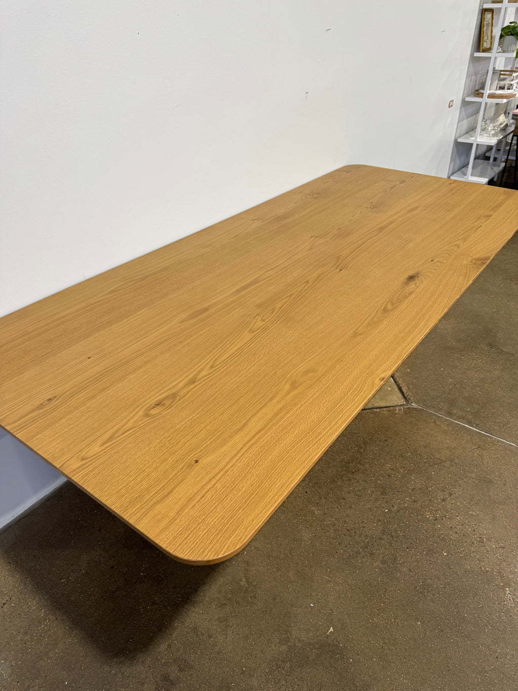 Moe's Winston Dining Table Rustic Oak