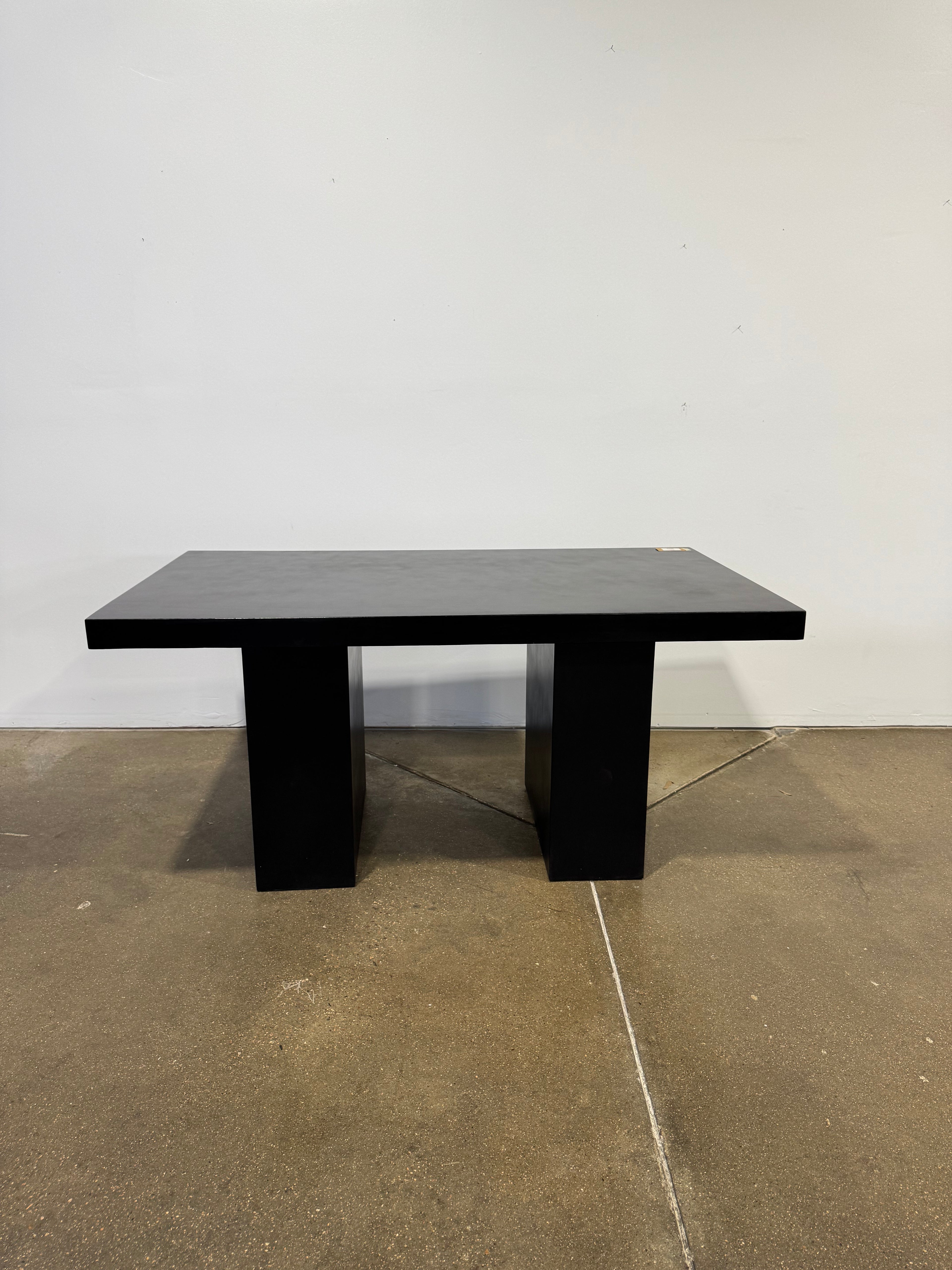 Moe's Aurelius 2 Outdoor Dining Table Black