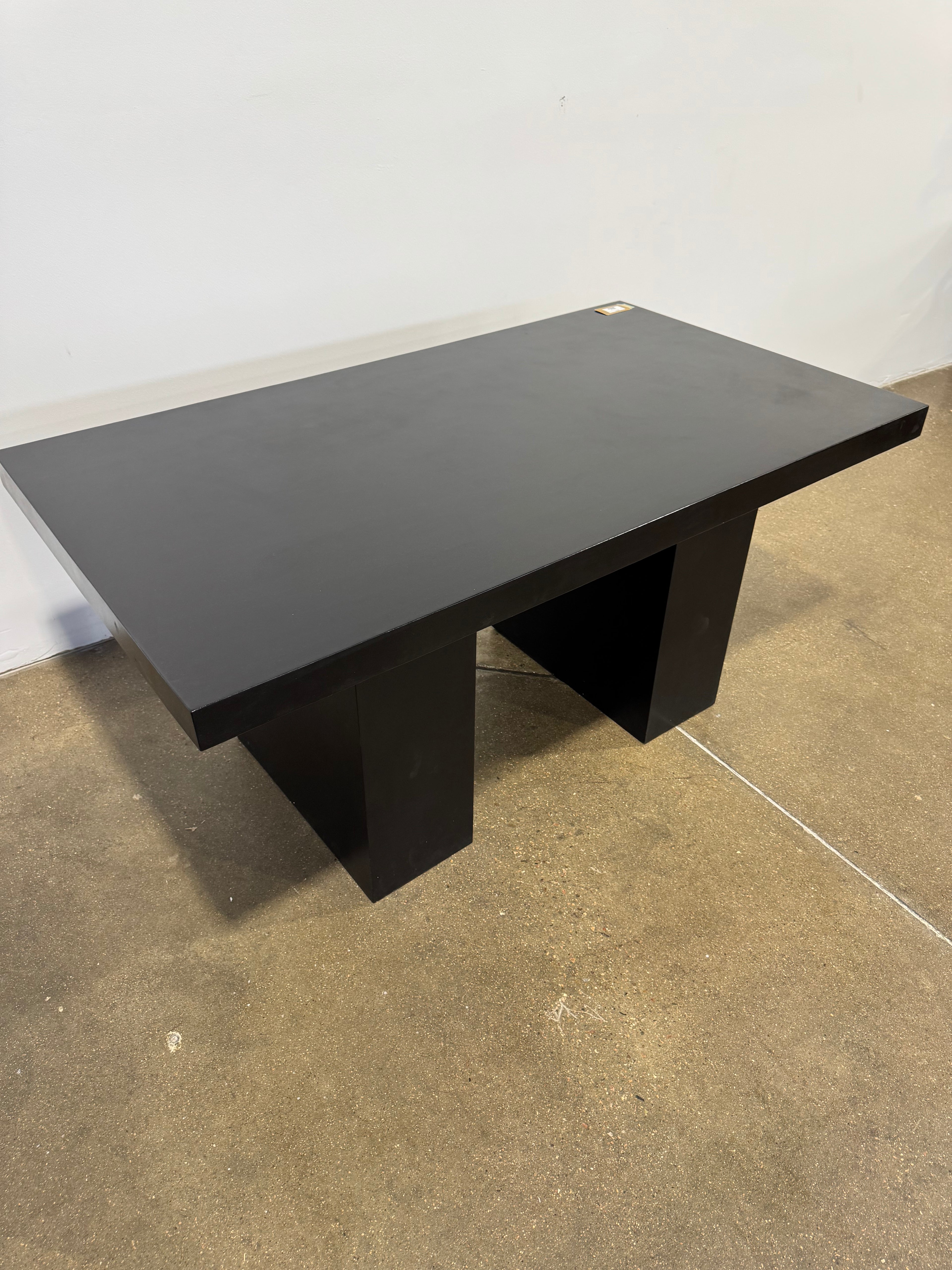 Moe's Aurelius 2 Outdoor Dining Table Black