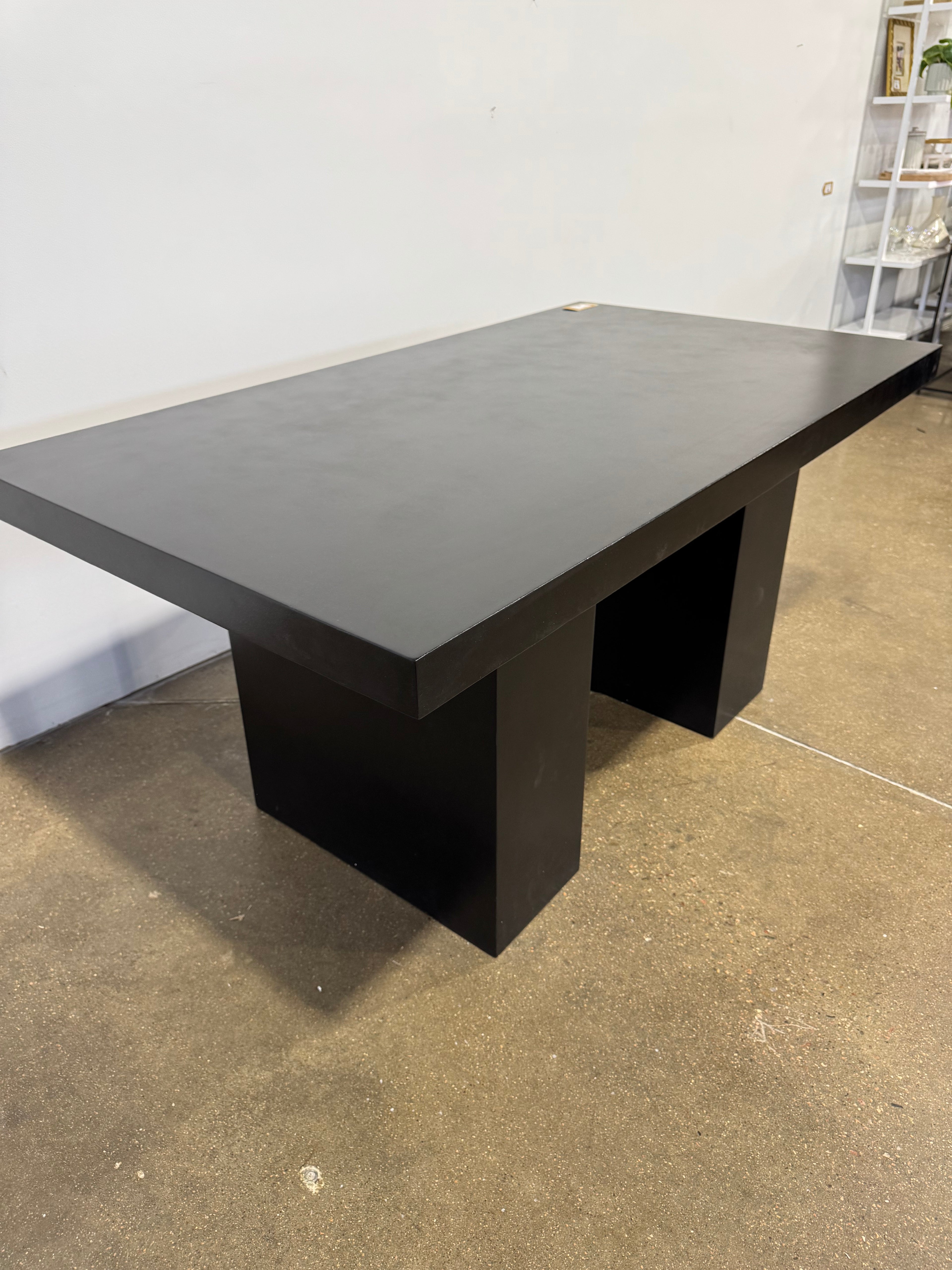 Moe's Aurelius 2 Outdoor Dining Table Black