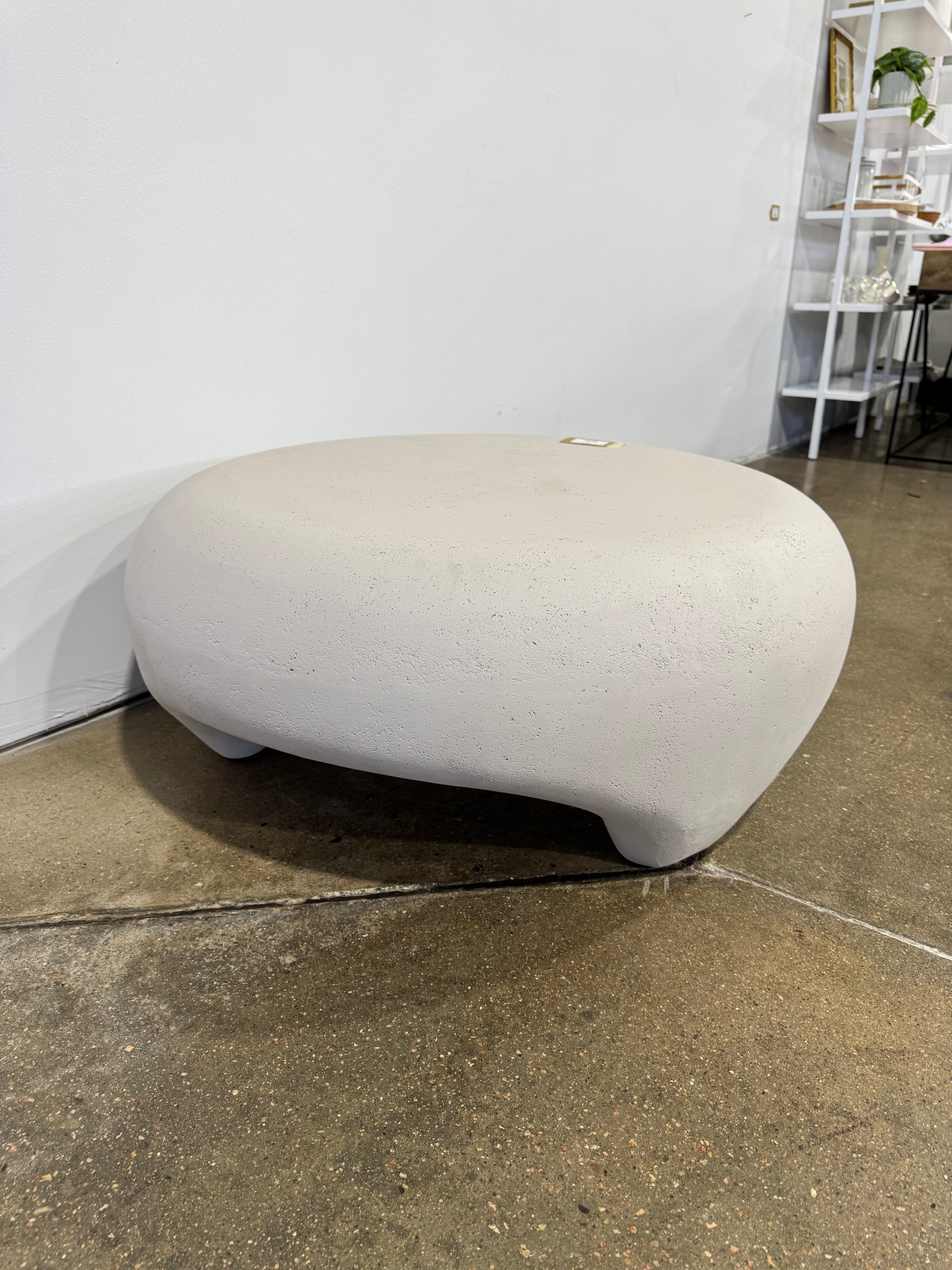 Moe's Ines Outdoor Coffee Table White