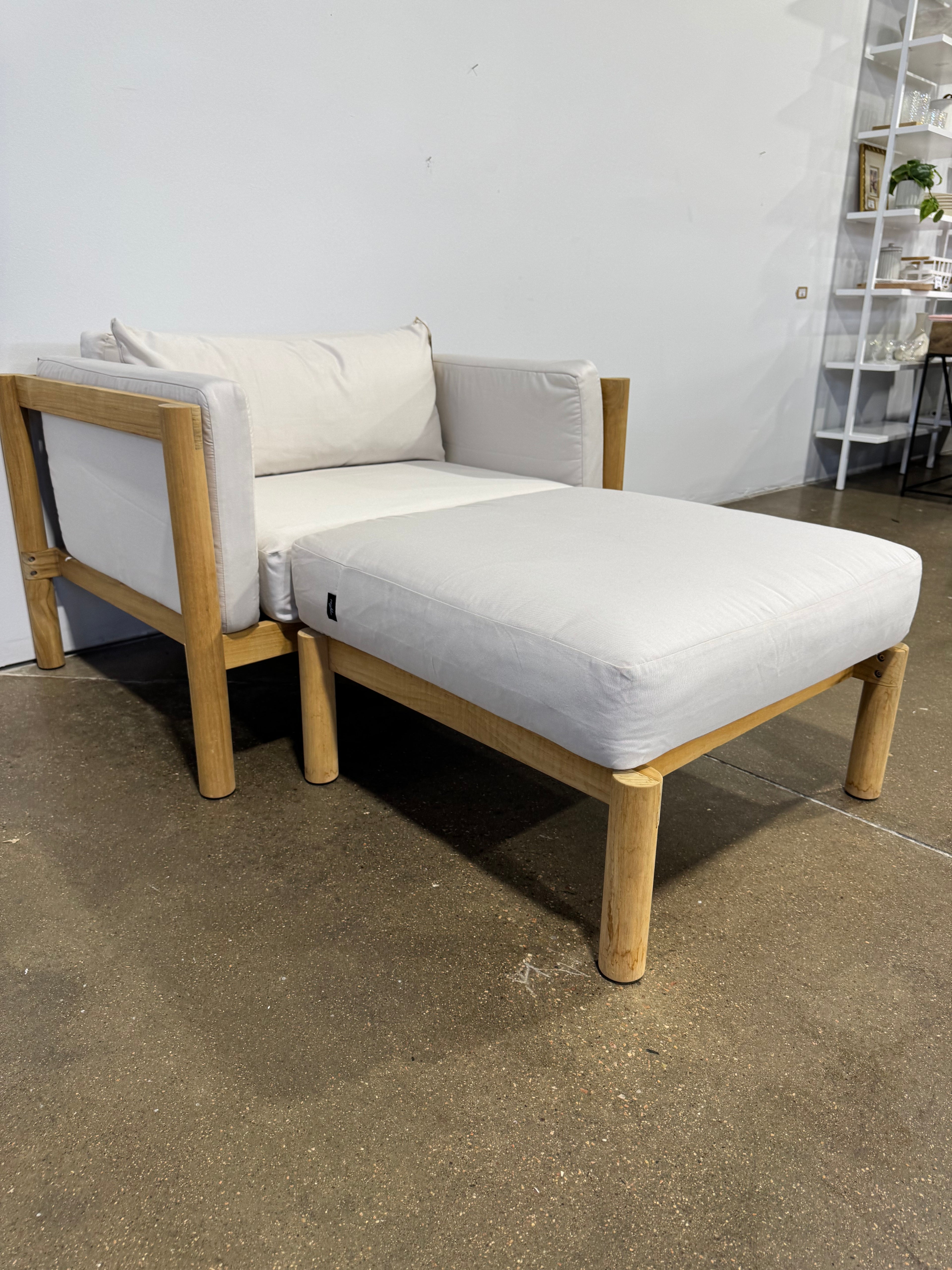 Neighbor Haven Chair and a Half + Ottoman