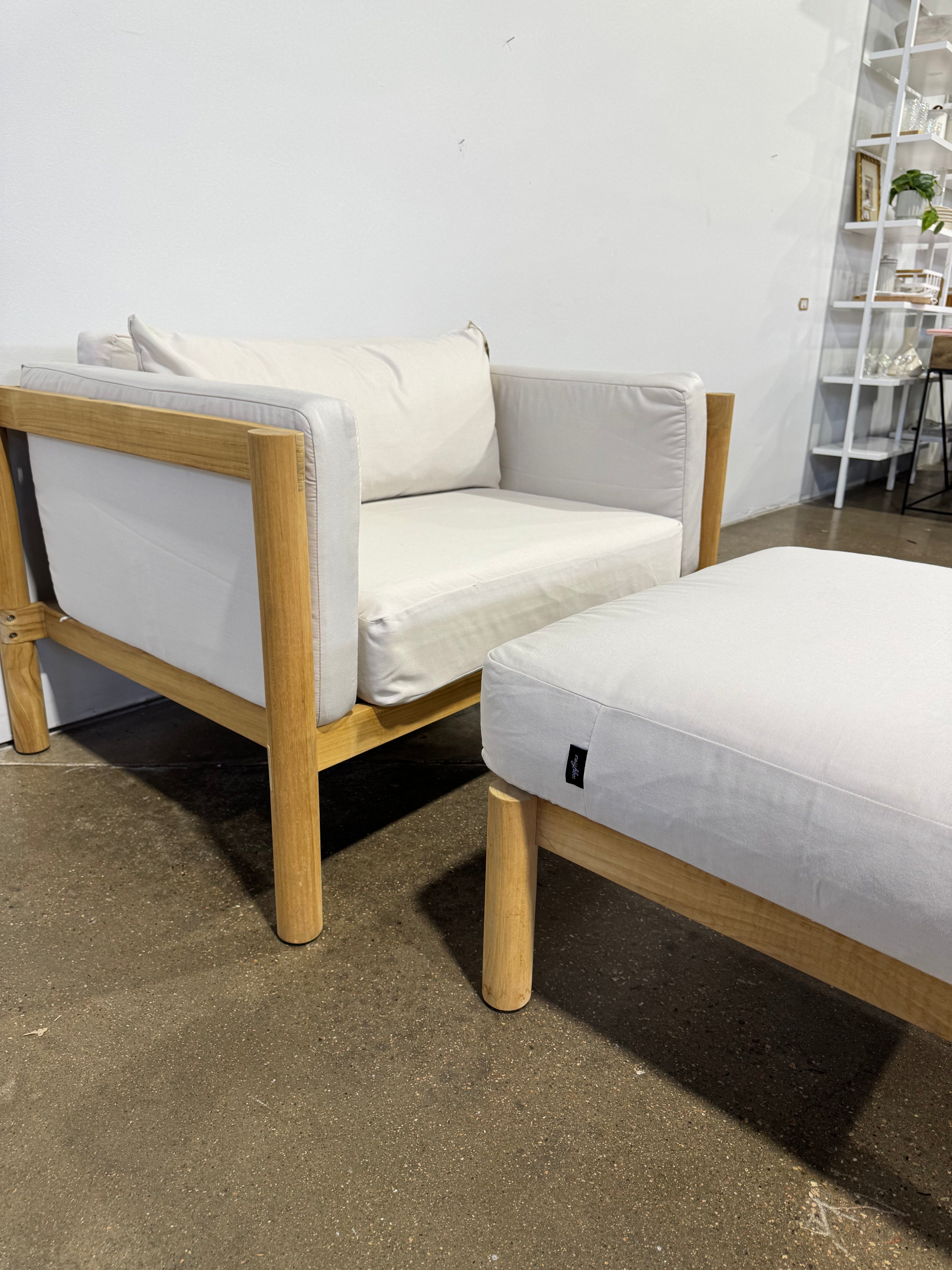 Neighbor Haven Chair and a Half + Ottoman