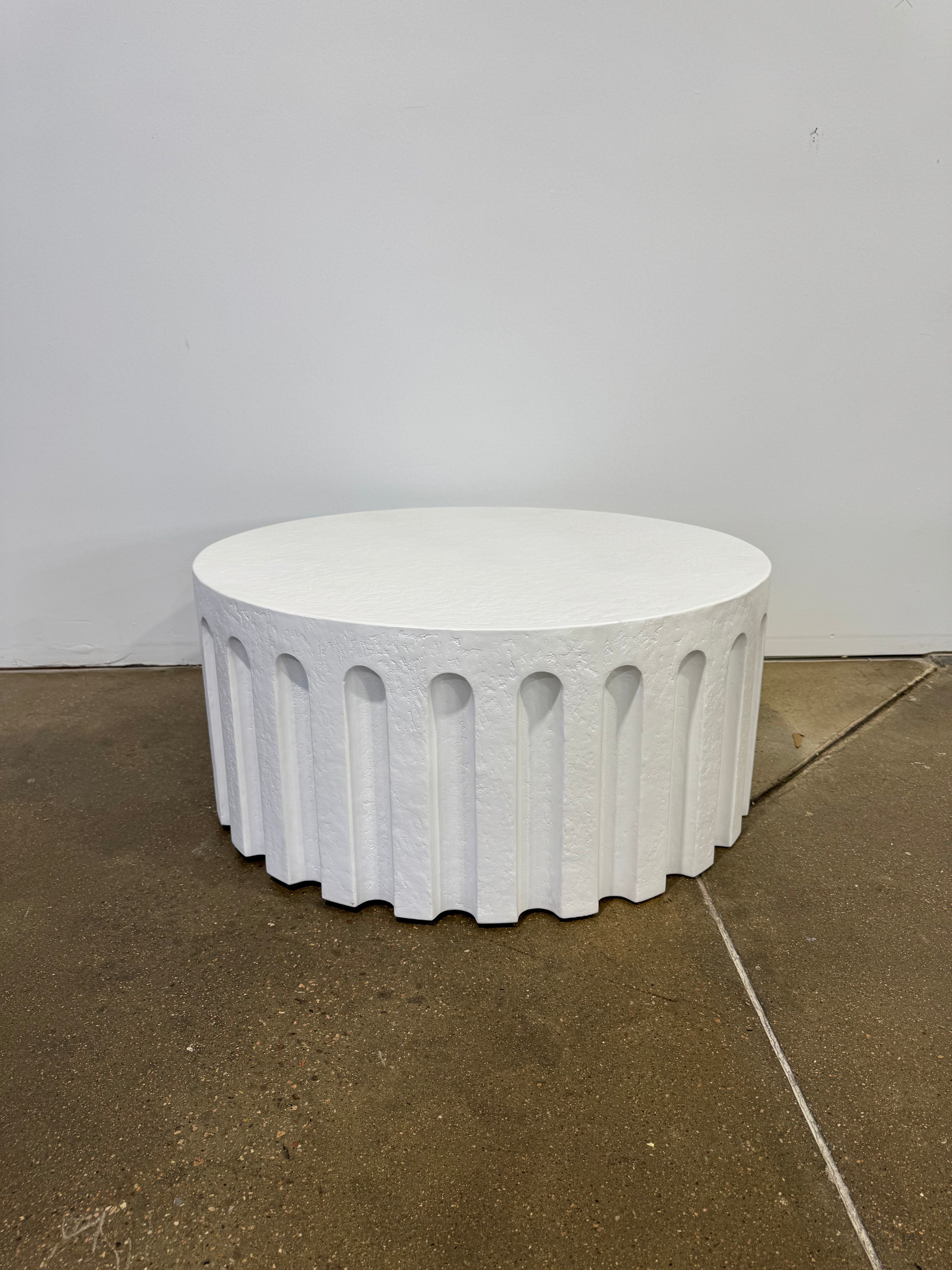 Moe's Eris Outdoor Coffee Table White