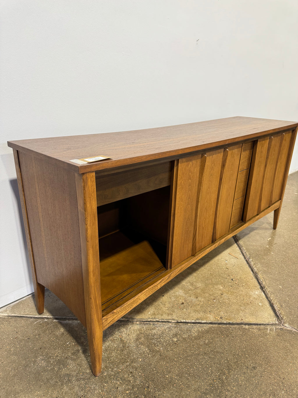 Deilcraft  Walnut Credenza
