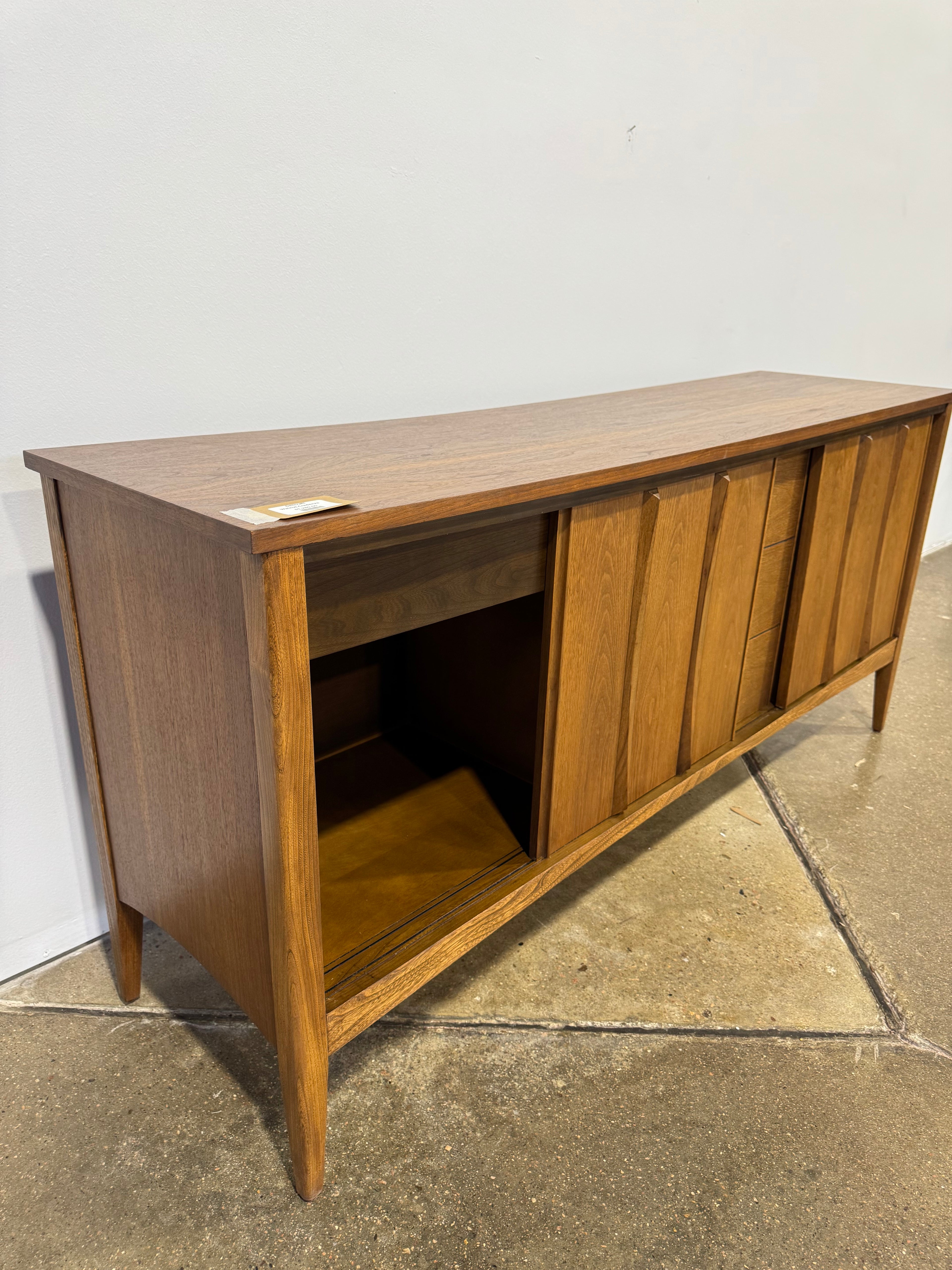 Deilcraft  Walnut Credenza