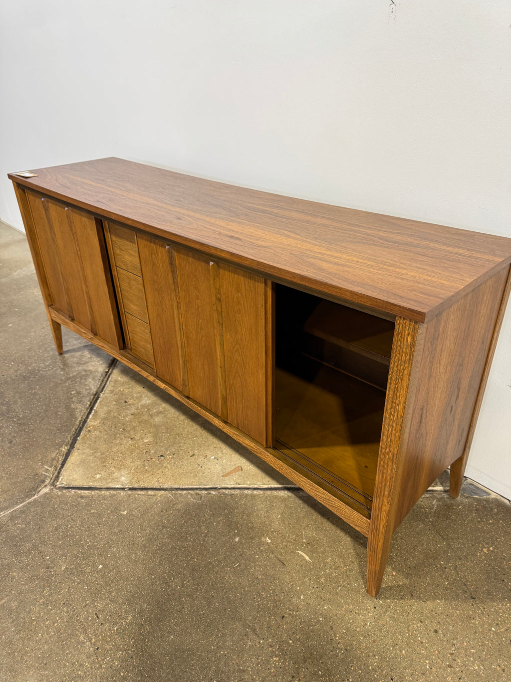 Deilcraft  Walnut Credenza