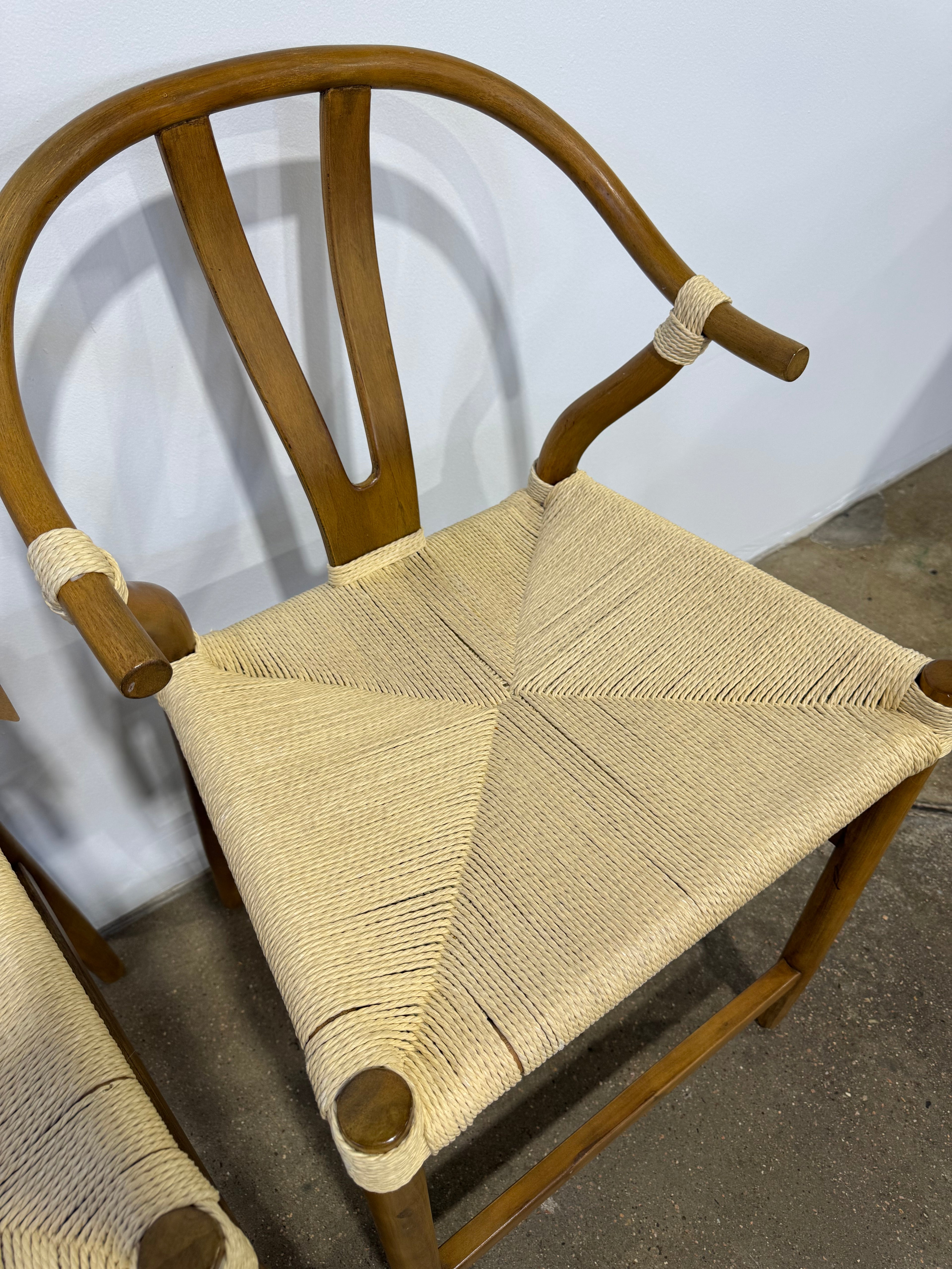 World Market  Wishbone Counter Stools - Set of 2