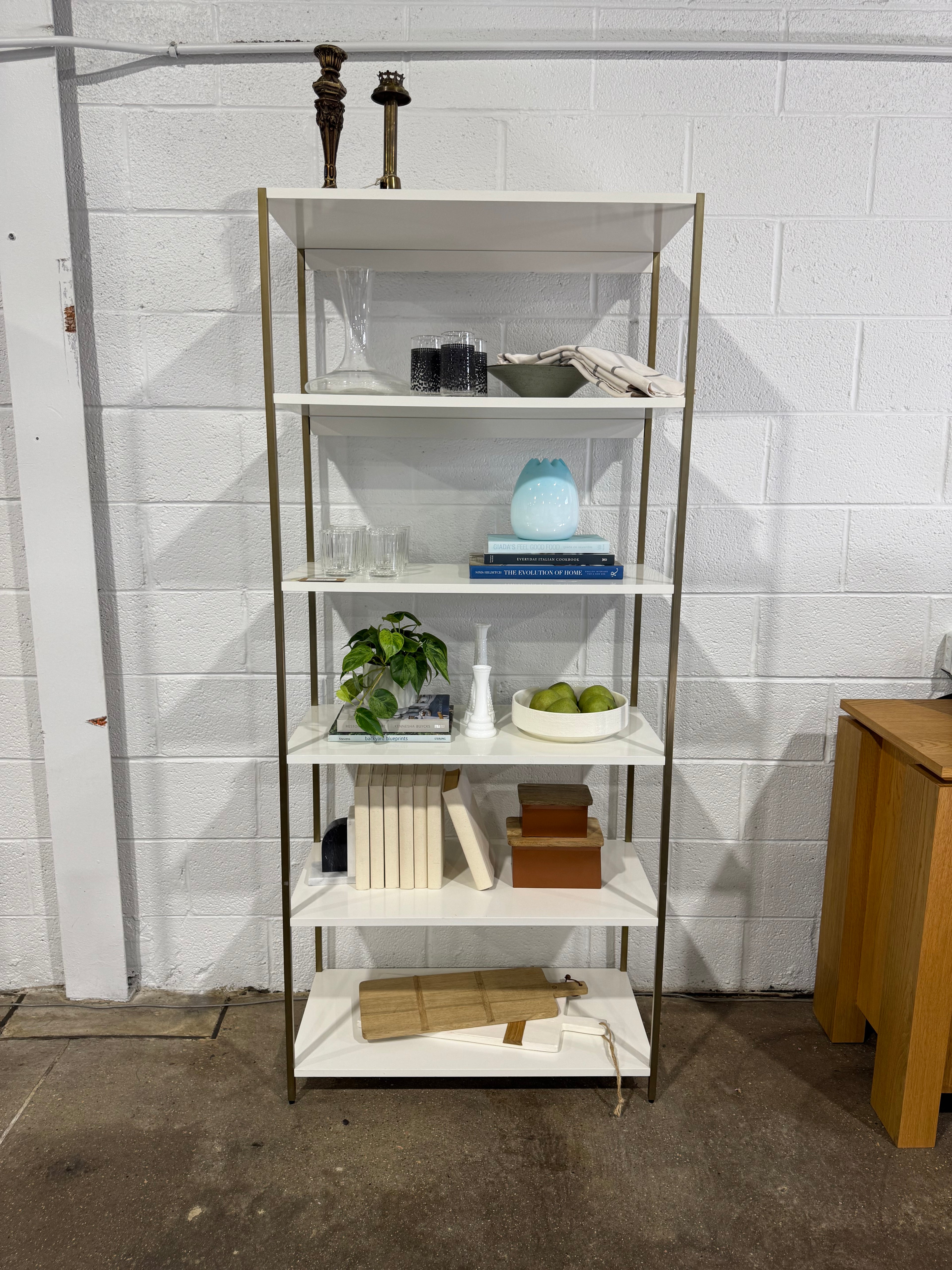 West Elm Zane Wide Bookshelf