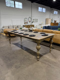 Restoration Hardware Grand Baluster Rectangular Extension Dining Table
