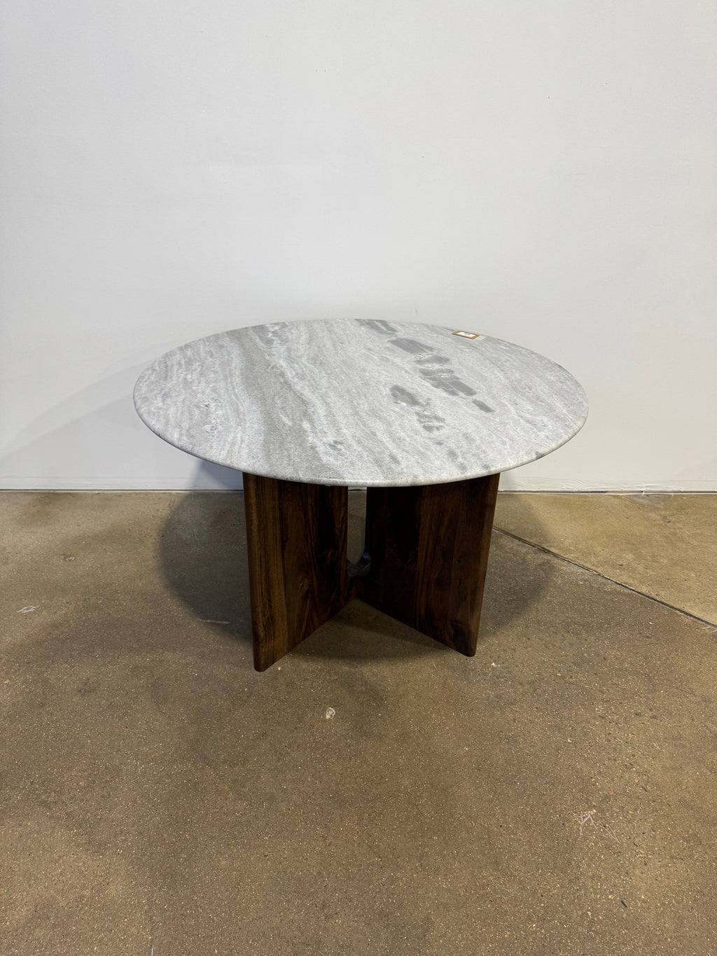 Moe's Home Collection Stanley Dining Table, White Marble
